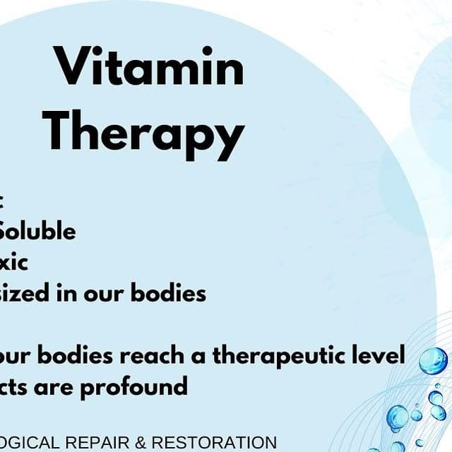 Recovery Room educational graphic explaining vitamin IV therapy