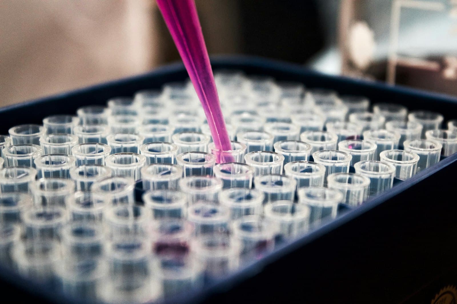 Laboratory pipette filling vials for NAD+ therapy preparation