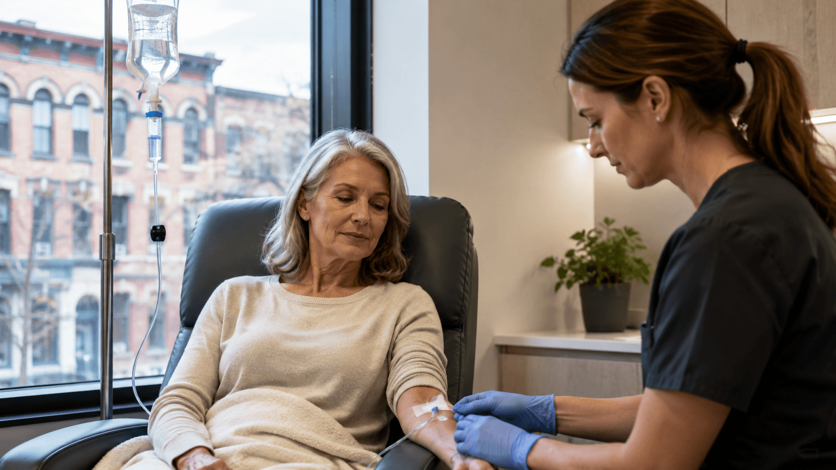Side Effects of IV Therapy with NAD Riboside in Old Town