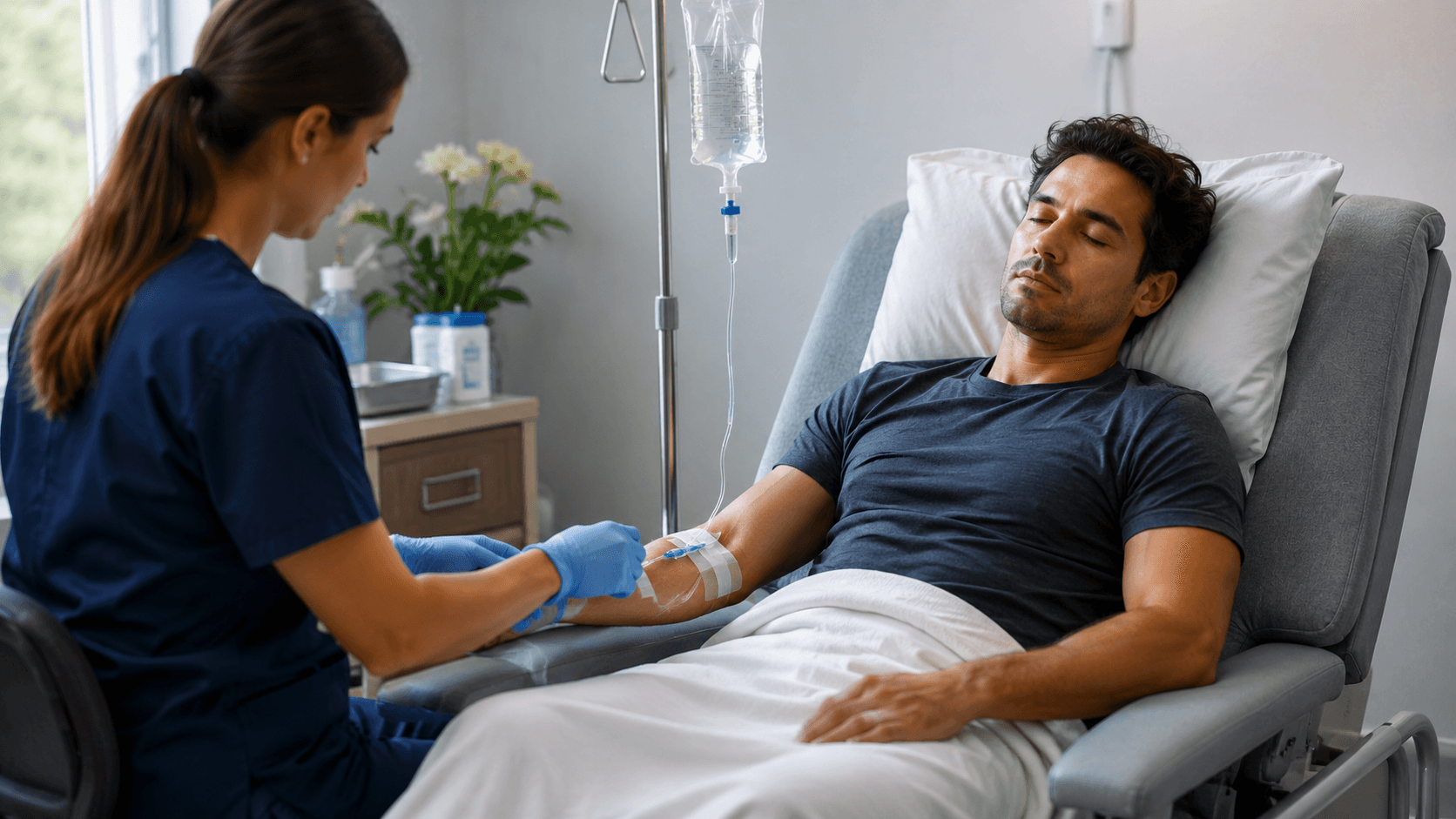 IV Therapy for Food Poisoning in Old Town for Severe Symptoms