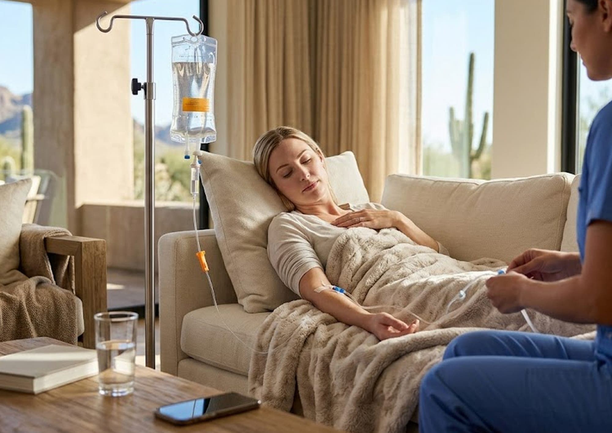 When Illness Recovery IV Therapy Bags in Scottsdale Are Most Effective