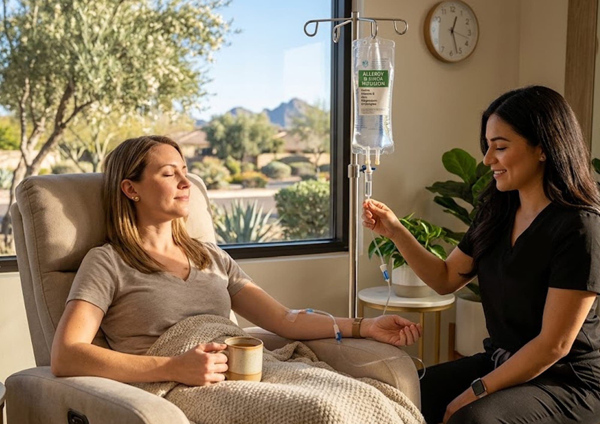 Best Times of Year to Try Allergy IV Therapy Bags in Arcadia