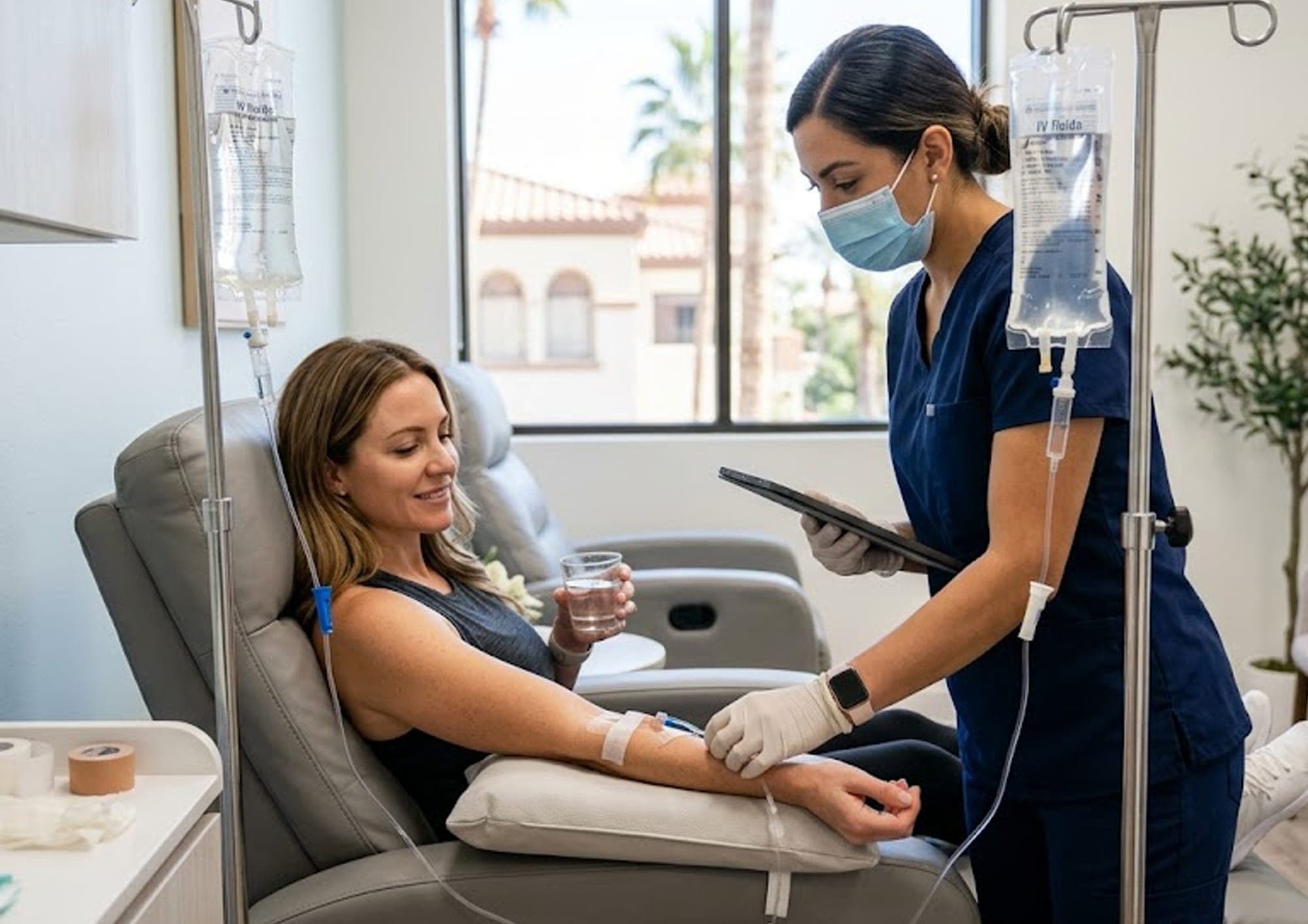 Safety Tips Before Booking IV Therapy Sessions in Arcadia