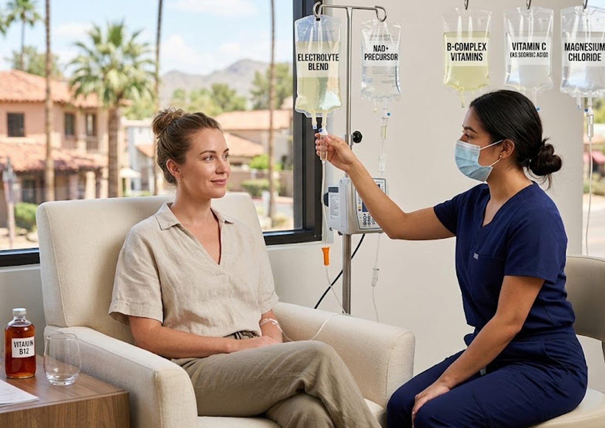 What Ingredients to Look for in IV Therapy Treatments in Old Town