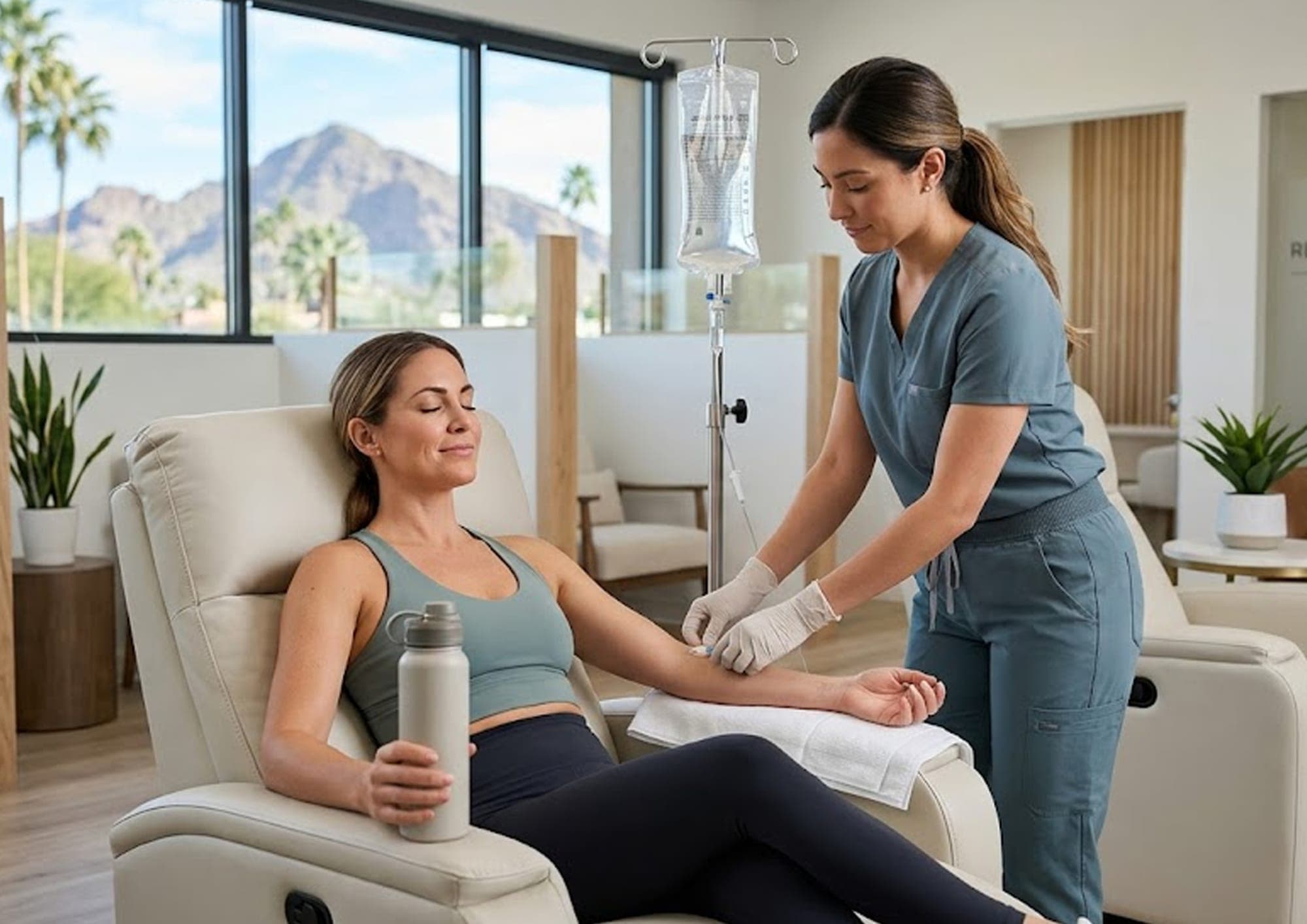 Choosing the Right IV Therapy Clinic in Arcadia for Your Health Goals
