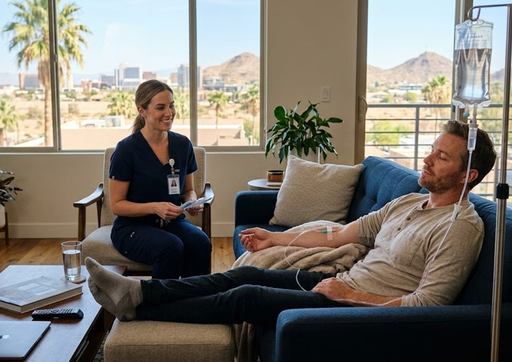 How IV Therapy in Tempe Helps You Recover After Long Work Weeks